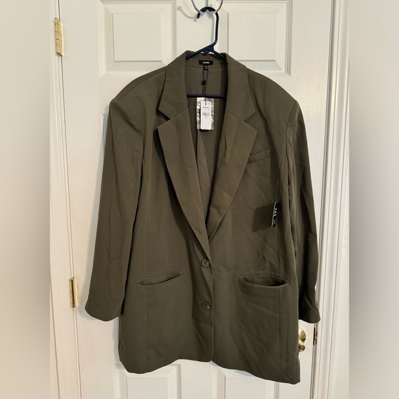 Oversized Boyfriend Blazer - Picture 1 of 3